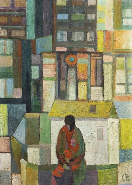 CARLO LORO Lonigo (VI) 1915 - 2002 Torino : Ferragosto ante 1967  - Asta  Dipinti, argenti e antiquariato - Associazione Nazionale - Case d'Asta italiane