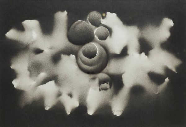 FILIPPO SCROPPO Riesi (CL) 1910 - 1993 Torre Pellice (TO) : Composizione 1973  - Asta  Dipinti, argenti e antiquariato - Associazione Nazionale - Case d'Asta italiane