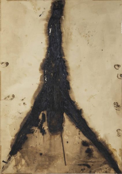 SERGIO RAGALZI Torino 1951 : Coppia umana 1986  - Asta  Dipinti, argenti e antiquariato - Associazione Nazionale - Case d'Asta italiane