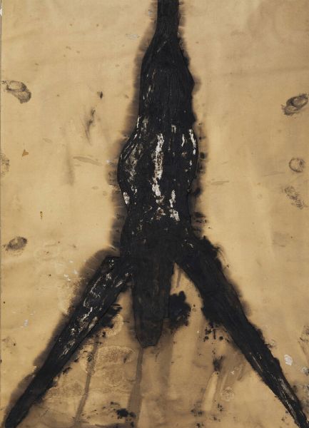 SERGIO RAGALZI Torino 1951 : Coppia umana 1986  - Asta  Dipinti, argenti e antiquariato - Associazione Nazionale - Case d'Asta italiane