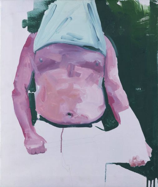 MANUELE CERUTTI Torino 1976 : Figura maschile 2005  - Asta  Dipinti, argenti e antiquariato - Associazione Nazionale - Case d'Asta italiane