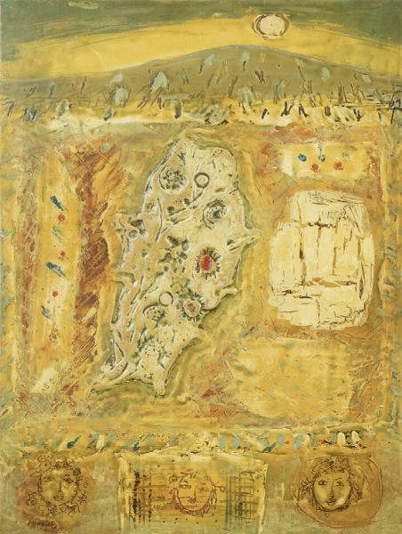 PIPPO POZZI Pavone (AL) 1910 - 1998 : Senza titolo  - Asta  Dipinti, argenti e antiquariato - Associazione Nazionale - Case d'Asta italiane