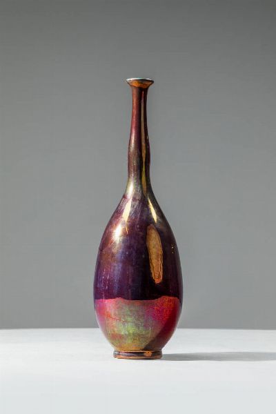 BOTTEGA GATTI-FAENZA : H cm 35  - Asta  Dipinti, argenti e antiquariato - Associazione Nazionale - Case d'Asta italiane