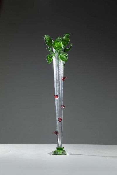 DRIADE KOSMOS FOLLIES : VASO ALTO PEARY  - Asta  Dipinti, argenti e antiquariato - Associazione Nazionale - Case d'Asta italiane