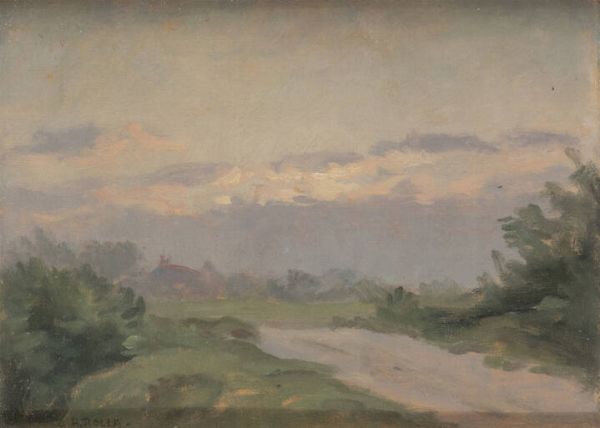 ADOLFO ROLLA Buenos Aires (Argentina) 1899 - 1967 Torino : Ultime luci - Settembre  - Asta  Dipinti, argenti e antiquariato - Associazione Nazionale - Case d'Asta italiane