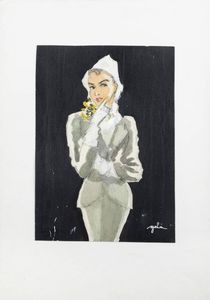 GOLIA (Eugenio Colmo) Torino 1885 - 1967 - Mietta 1953