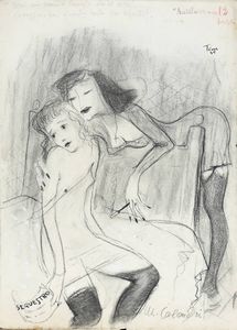 MARIO CALANDRI Torino 1914 - 1993 - Sequestro 1945