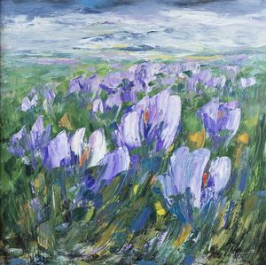 PITTORE NON IDENTIFICATO - Dopo il disgelo 1999