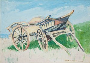 MARIO BERRINO Alassio (SV) 1920 - 2011 - Carretto