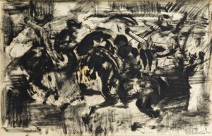 LUCIANO PROVERBIO Alessandria 1936 - 2009 Torino - Senza titolo 1964