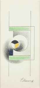 PAUL MANSOUROFF Pietroburgo 1896 - 1983 Nizza - Senza titolo