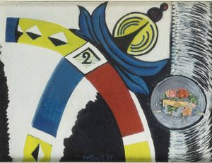 CARLO HOLLESCH Pola (Jugoslavia) 1926 - 1978 Venezia - 2 Spade anniversario 1965