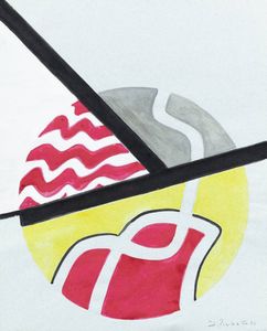 PICHETTE JAMES Chateauroux (Francia) 1920-1996 - Composizione