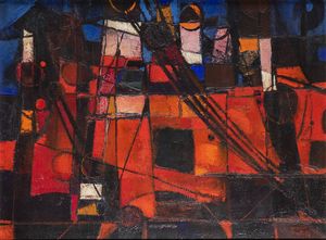 DEDALO MONTALI Cagliari 1909 - 2001 Rodello (TO) - Bacino