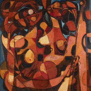 DEDALO MONTALI Cagliari 1909 - 2001 Rodello (TO) - Amore profano