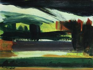 PIERO MAGGIONI Monticello Brianza (LC) 1931 - 1995 Viganò (LC) - Controluce