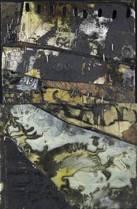 ANTONI CLAVE' Barcellona 1913 - 2005 Saint-Tropez - Superposition (...) 1984