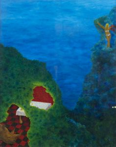 PITTORE NON IDENTIFICATO - L'abime 1971