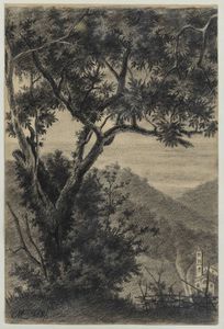 CAMILLO MERLO Torino 1856 - 1931 - Collina torinese 1888