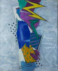 FAUSTO BERTASA Bergamo 1953 - Senza titolo 1986