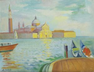 ERMANNO POLITI Velletri (RM) 1910 - 1993 Torino - San Giorgio - Venezia 1986