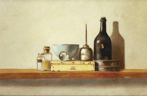 LUIGI BARATTA Torino 1951 - Natura morta 2000