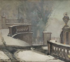 METELLO MERLO Milano 1886 - 1964 Torino - Villa della regina 14.1.1931