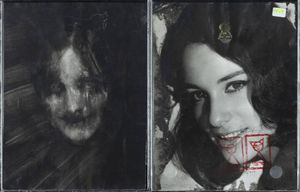 PAOLO LEONARDO Torino 1973 - Senza titolo (volto astratto) 2001