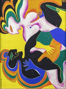 FRITZ BAUMGARTNER Monaco di Baviera (Germania) 1929 - 2006 - Due donne (Intimes Fest) 1974