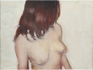 DANIELE GALLIANO Pinerolo (TO) 1961 - Busto di ragazza nuda 2002