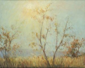 GIULIANO EMPRIN Torino 1902 - 1991 - Sogno d'autunno 1972