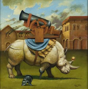 YAN ASHOT 1983 Armenia - Rinoceronte da guerra 2015