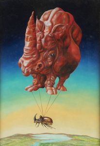 FABRIZIO RICCARDI Roma 1942 - Tranche de vie  ottobre 1973