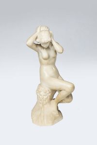 BATTAGLIA ERNEST XIX-XX secolo - Bagnante