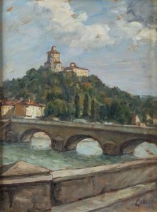 GIOVANNI GILLI Moncalieri (TO) 1870 circa - ? - Il monte dei Cappuccini