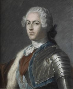 PITTORE ANONIMO DEL XVIII SECOLO - Ritratto di gentiluomo