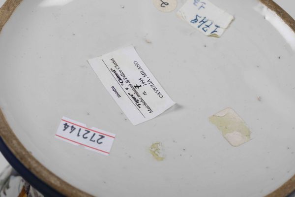 Vaso<BR>Milano, manifattura di Felice Clerici, 1745-1780<BR>  - Asta Maioliche e Porcellane - Associazione Nazionale - Case d'Asta italiane