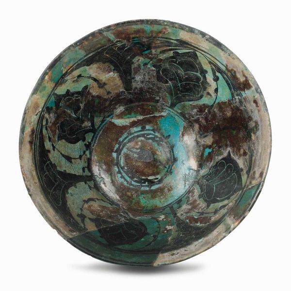 Coppa<BR>Persia (Iran), XII-XIII secolo  - Asta Maioliche e Porcellane - Associazione Nazionale - Case d'Asta italiane