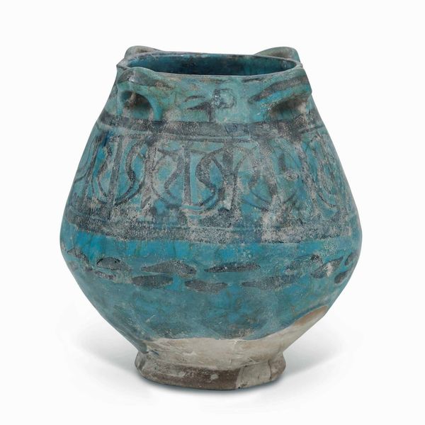 Piccolo vaso<BR>Siria, XII-XIII secolo  - Asta Maioliche e Porcellane - Associazione Nazionale - Case d'Asta italiane