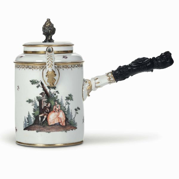 Cioccolatiera <BR>Meissen, 1745 circa<BR>  - Asta Maioliche e Porcellane - Associazione Nazionale - Case d'Asta italiane