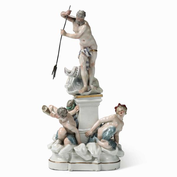 Gruppo<BR>Manifattura di Carlo di Borbone, Capodimonte o Buen Retiro, 1750-1770 circa<BR><BR>  - Asta Maioliche e Porcellane - Associazione Nazionale - Case d'Asta italiane