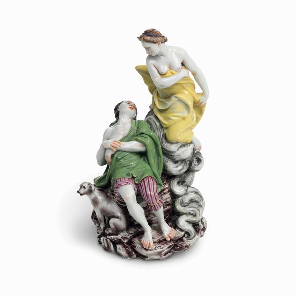 Gruppo <BR>Venezia, Manifattura Cozzi, 1767-1773<BR><BR>  - Asta Maioliche e Porcellane - Associazione Nazionale - Case d'Asta italiane