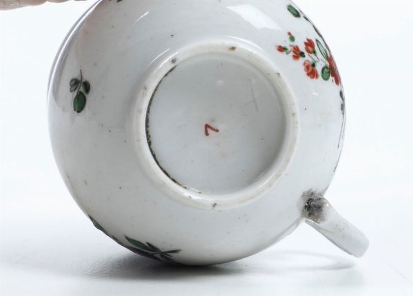 Cremiera<BR>Nove, Manifattura Antonibon, 1770 circa  - Asta Maioliche e Porcellane - Associazione Nazionale - Case d'Asta italiane