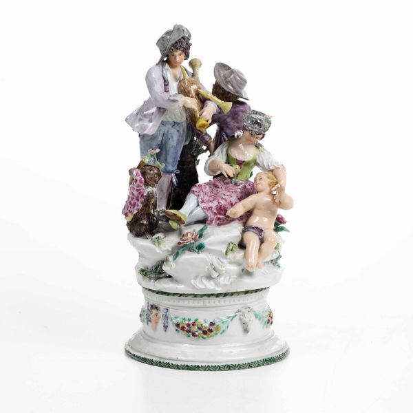 Gruppo<BR>Nove, Manifattura Antonibon, gestione Parolin, 1781-1802<BR><BR>  - Asta Maioliche e Porcellane - Associazione Nazionale - Case d'Asta italiane