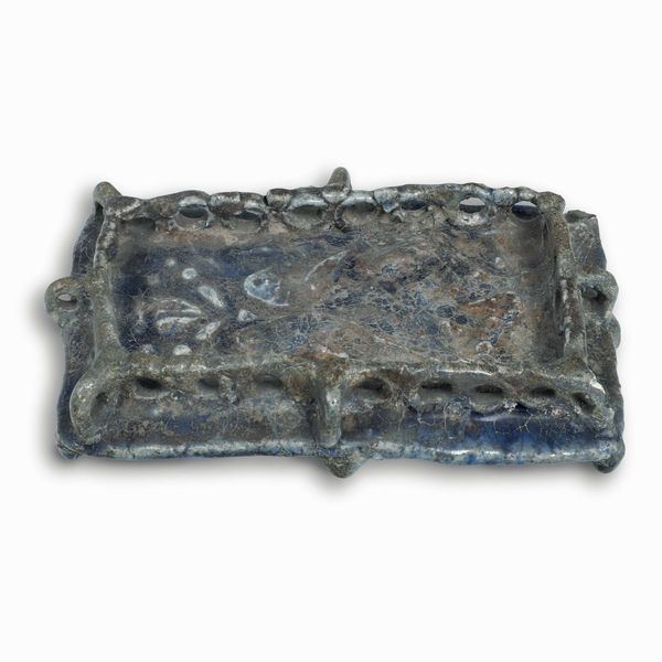 Modellino architettonico o vassoietto<BR>Persia (Iran), XIII secolo<BR><BR>  - Asta Maioliche e Porcellane - Associazione Nazionale - Case d'Asta italiane