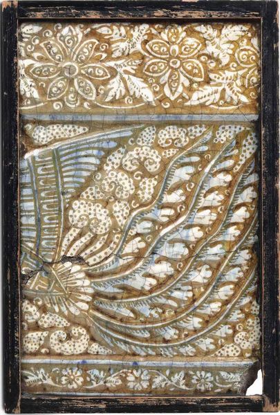 Mattonella<BR>Persia (Iran), Kashan, XIII secolo<BR><BR>  - Asta Maioliche e Porcellane - Associazione Nazionale - Case d'Asta italiane