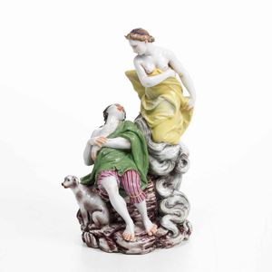 Gruppo <BR>Venezia, Manifattura Cozzi, 1767-1773<BR><BR>  - Asta Maioliche e Porcellane - Associazione Nazionale - Case d'Asta italiane