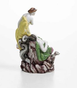 Gruppo <BR>Venezia, Manifattura Cozzi, 1767-1773<BR><BR>  - Asta Maioliche e Porcellane - Associazione Nazionale - Case d'Asta italiane