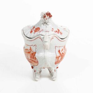 Zuccheriera<BR>Nove, Manifattura Antonibon, verso il 1770 circa  - Asta Maioliche e Porcellane - Associazione Nazionale - Case d'Asta italiane