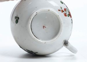 Cremiera<BR>Nove, Manifattura Antonibon, 1770 circa  - Asta Maioliche e Porcellane - Associazione Nazionale - Case d'Asta italiane